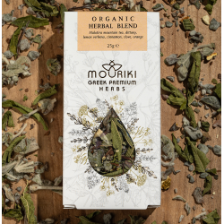 Grsk kologisk urteblanding med bjerg te 25g