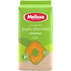 Glutenfri orzo medium Melissa (kritharaki/ risoni) 400g.