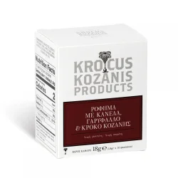 Gr�sk �kologisk te med safran, nelliker og kanel 18g (1,8g X 10 breve)