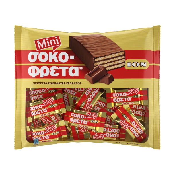 Chokolade vaffel ION 210g