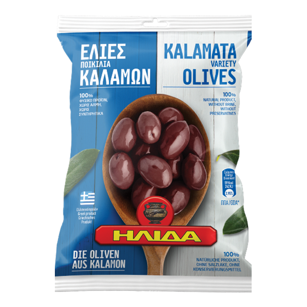  Ilida Kalamata oliven med sten 250 g