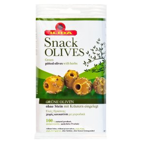 Ilida Grnne oliven snacks uden sten 80g