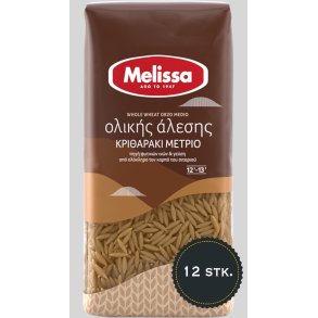 Fuldkorns orzo Melissa (kritharaki/risoni) 500g. X 12