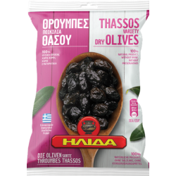  Ilida Thassos semit�rrede oliven med sten 200 g (Throuba)