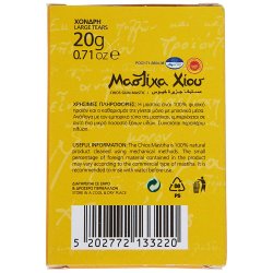 Chios mastic, medium PDO (Mastiha/ Mastik) 20 g (metal boks)