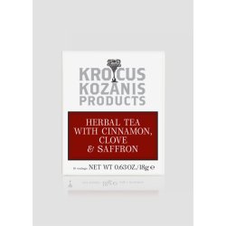 Grsk kologisk te med safran, nelliker og kanel 18g (1,8g X 10 breve)