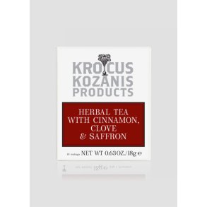 Grsk kologisk te med safran, nelliker og kanel 18g (1,8g X 10 breve)