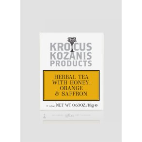 Grsk kologisk te med safran, honning og appelsin 18g (1,8g X 10 breve)