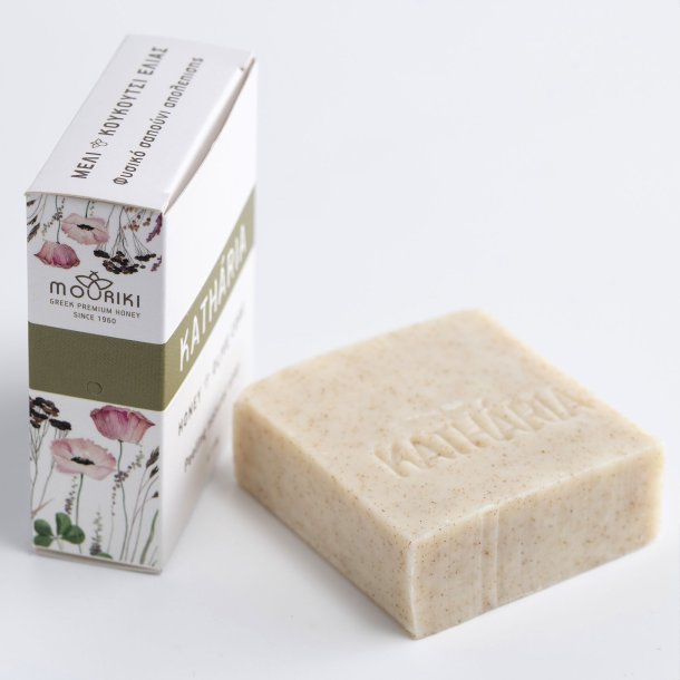 Naturlig sæbe med honning og olivensten 110g