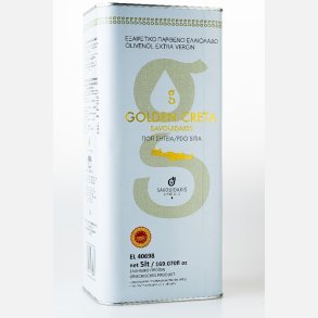 Billede af en dunk af ekstra jomfru olivenolie fra Kreta