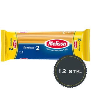Makaroni Melissa No 2 (macaroni pastitsio) 12 stk. X 500g 