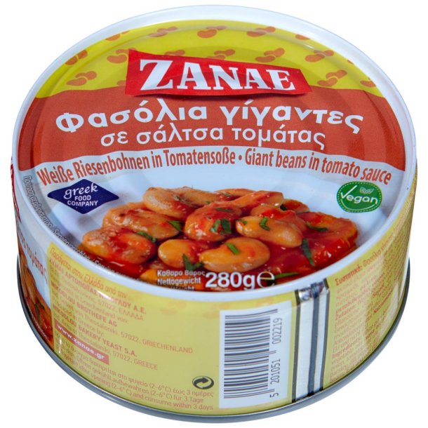 Gigantes (kmpe bnner i tomatsauce) 280g